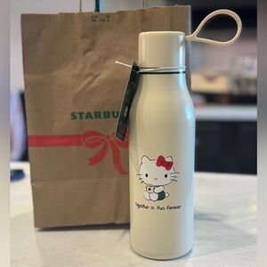 Hello Kitty x Starbucks water bottle